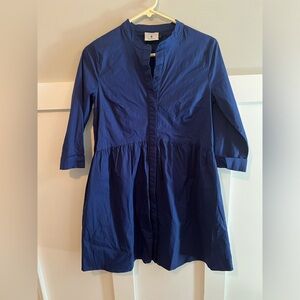 Tuckernuck Royal Shirt Dress Large